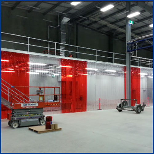 Rèm nhựa PVC ngăn lạnh, bụi và côn trùng tại Cần Thơ